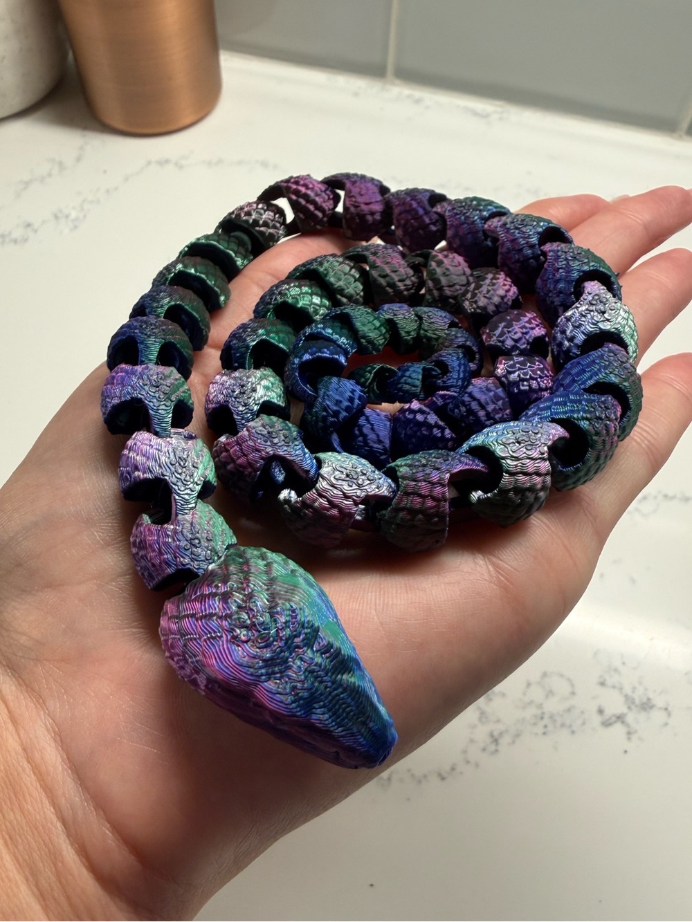 3D printed snake